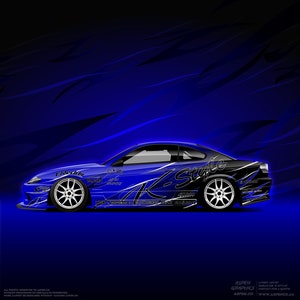 K-Style Drift Livery ~ Decal, Motorsport Livery, Digital Download File, Vehicle Wrap