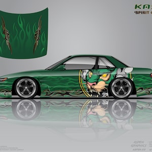 Kasai Drift Livery ~ Decal, Motorsport Livery, Digital Download File, Vehicle Wrap