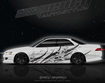 Kogarashi Drift Livery ~ Decal, Motorsport Livery, Digital Download File, Vehicle Wrap