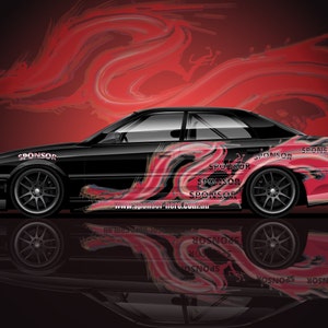 Dragon Livery ~ Vehicle wrap, Decal, Motorsport Livery, Digital Download