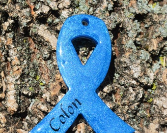 Colon Cancer Keychain