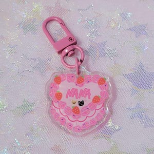 Nana Anime Cake Keychain Nana Osaki Hachi Ai Yazawa