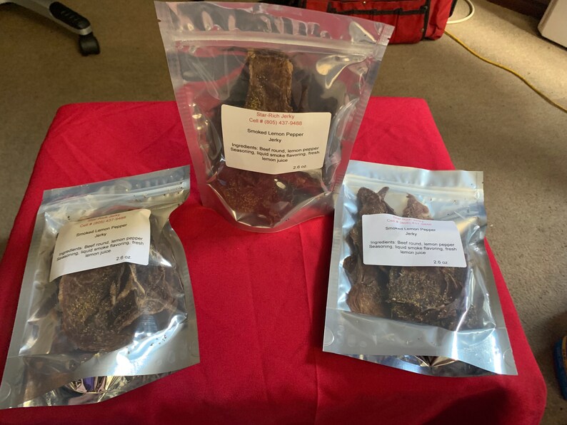 Mexican Style Beef Jerky Etsy