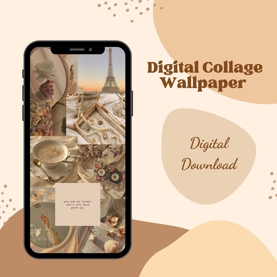 Collage Wallpaper - Etsy Collage Wallpaper - Etsy