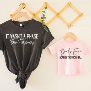 Emo Mama + Mini | Emo Matching Shirts | It Wasn&#39;t a Phase | Mother Daughter Shirts | Mommy & Me | Mother&#39;s Day