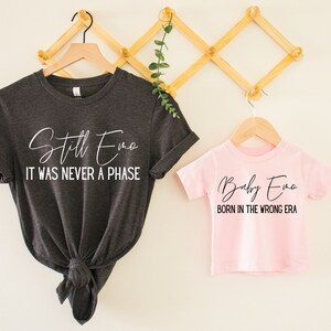 Emo Mama + Mini | Emo Matching Shirts | It Wasn&#39;t a Phase | Mother Daughter Shirts | Mommy & Me | Mother&#39;s Day