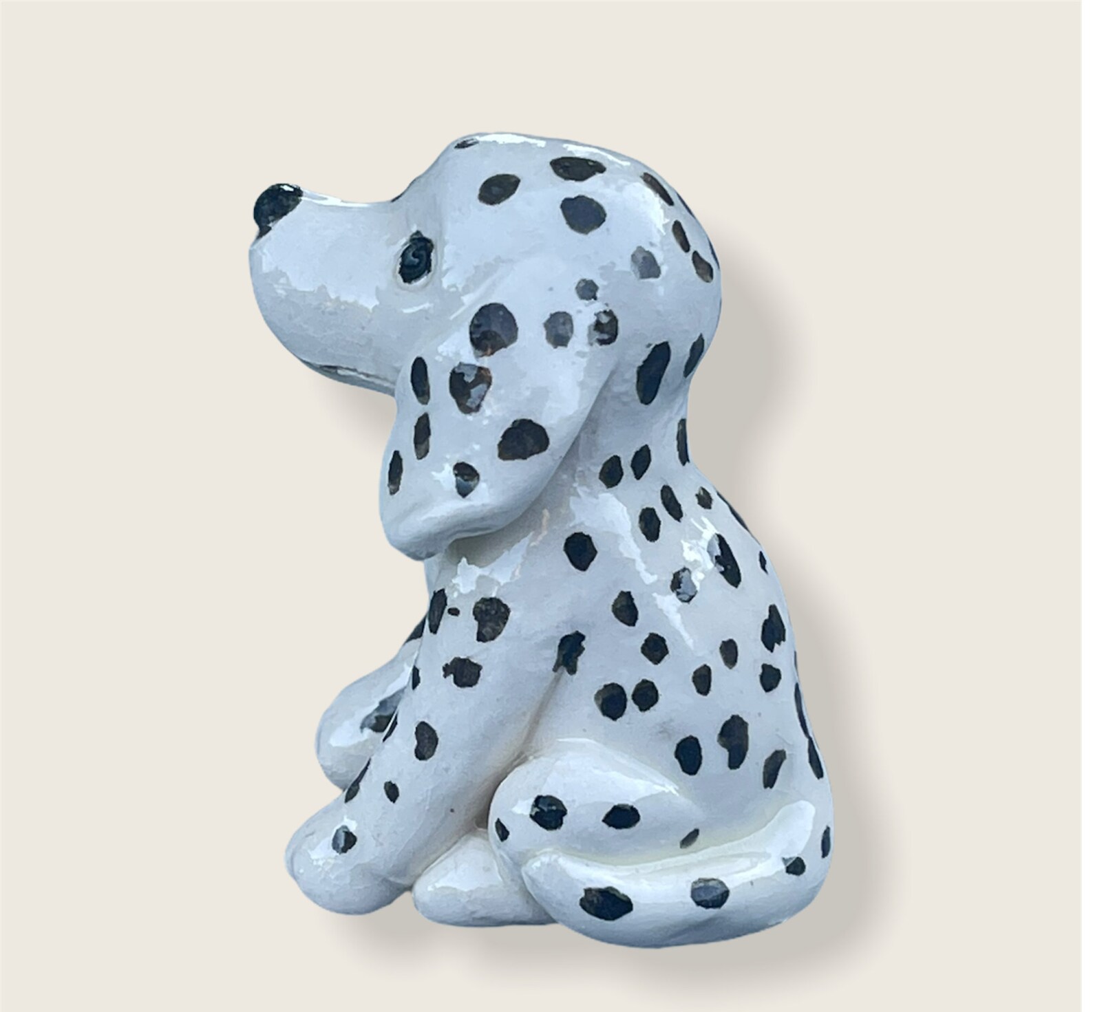 large ceramic dalmatian dog