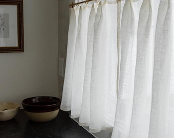 Small Hem Cafe Curtains