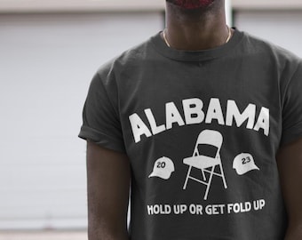 Alabama Metall Klappstuhl Unisex T-Shirt