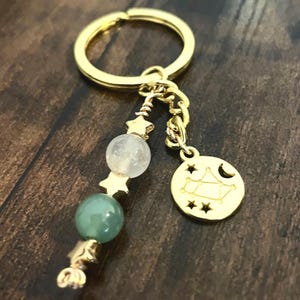 Constellation keychains | Celeste keychains | Astrology Crystal keychains | Zodiac keychains | Minimalist | constellation crystals charm