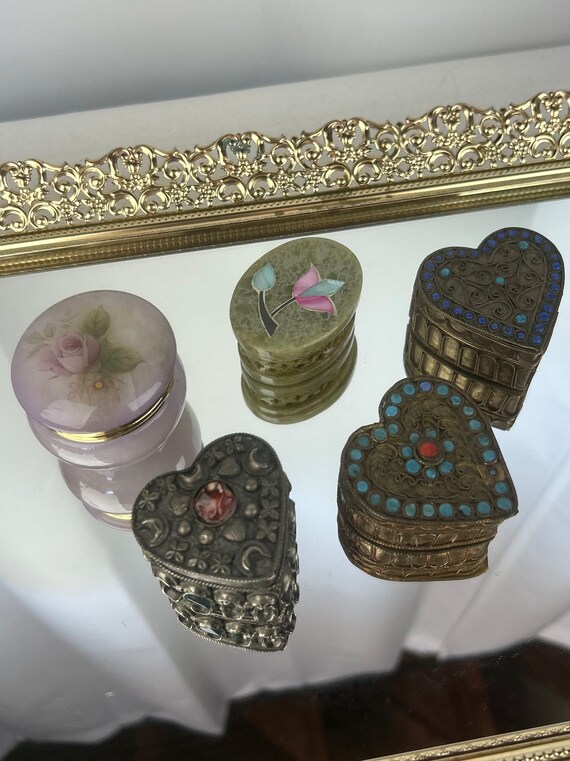Vintage pill boxes Gem