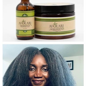 Fast-Acting Hair Growth Oil and Butter: Experience Visible Results in 4 Weeks