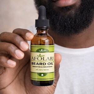 Aceite para el Crecimiento de la Barba para Hombres: Aceite Natural para Barba con Dispersión, Crecimiento Rápido y Espesado. Regalo Orgánico para el Cuidado de la Barba.