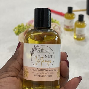 Moisturizing Body Oil | Natural & Organic Body Oil for Glowing Skin | Hydrating Skincare Oil | Nourishing Skin Treatment
