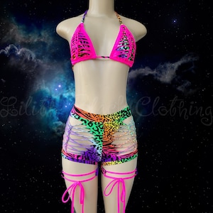 Rainbow Blast Unicorn Bikini Briefs Underwear