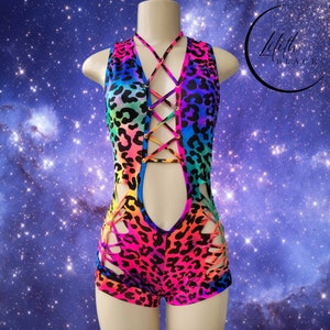 EQUINE ACTIVE SUIT PRINTED RAINBOW main image 1