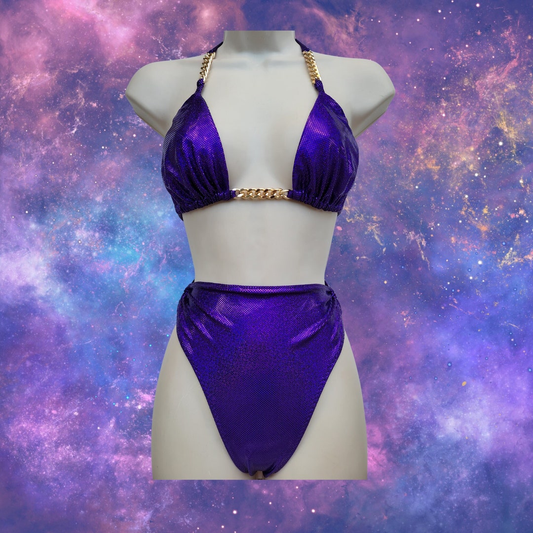 Purple Party Thong main image 0
