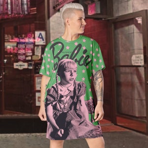 T-shirt dress, My Kind Of Babie Dress, The Bad Seed Designer Dress shirt T Shirt Dress Loose Fit