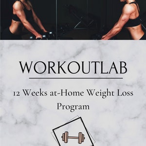 12 Weeks at-Home Weight Loss Program (4 day split)