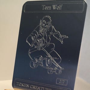 Teen Wolf Token: 80s Creature Card