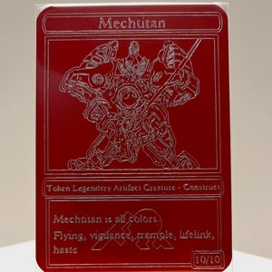 Custom Metal Card or Token