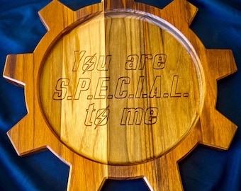 Personalized Fallout Vault Door Tray (16", Food Safe)
