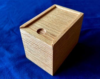 Deck Box - Wooden Sidewinder