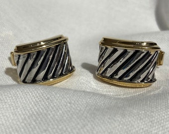 Cable Cigar Band Cufflinks