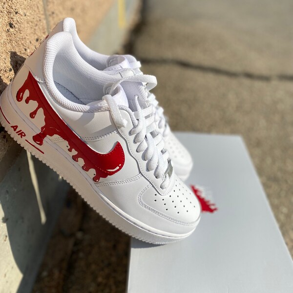 drop of blood nike shoes