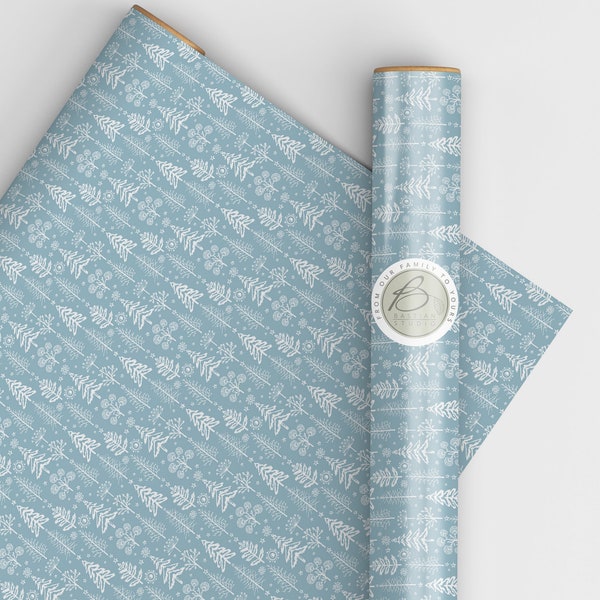 Christmas Wrapping Paper, Merry Christmas, Eco Friendly, 100% Recyclable, Gift Wrapping Paper, Luxury Christmas Gift Wrap