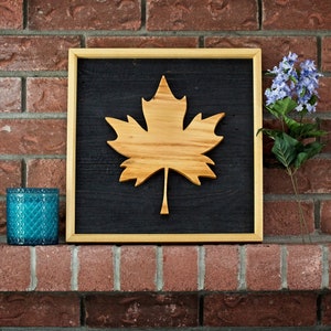 Rustic Pallet Wood Leaf Wall Art Home Décor, Reclaimed Pallet Wood, Wall Hanging Décor, Wall Art for Home and Cottage Wood Décor