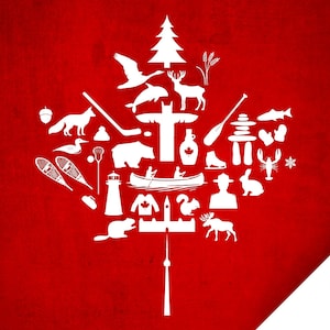 Canada Maple Leaf SVG, Maple Leaf, Laser gegraveerde Laser Cut, Cricut Silhouet SVG, Canada Day, Canada Shirt, Canada, Sublimatie, Kerstmis