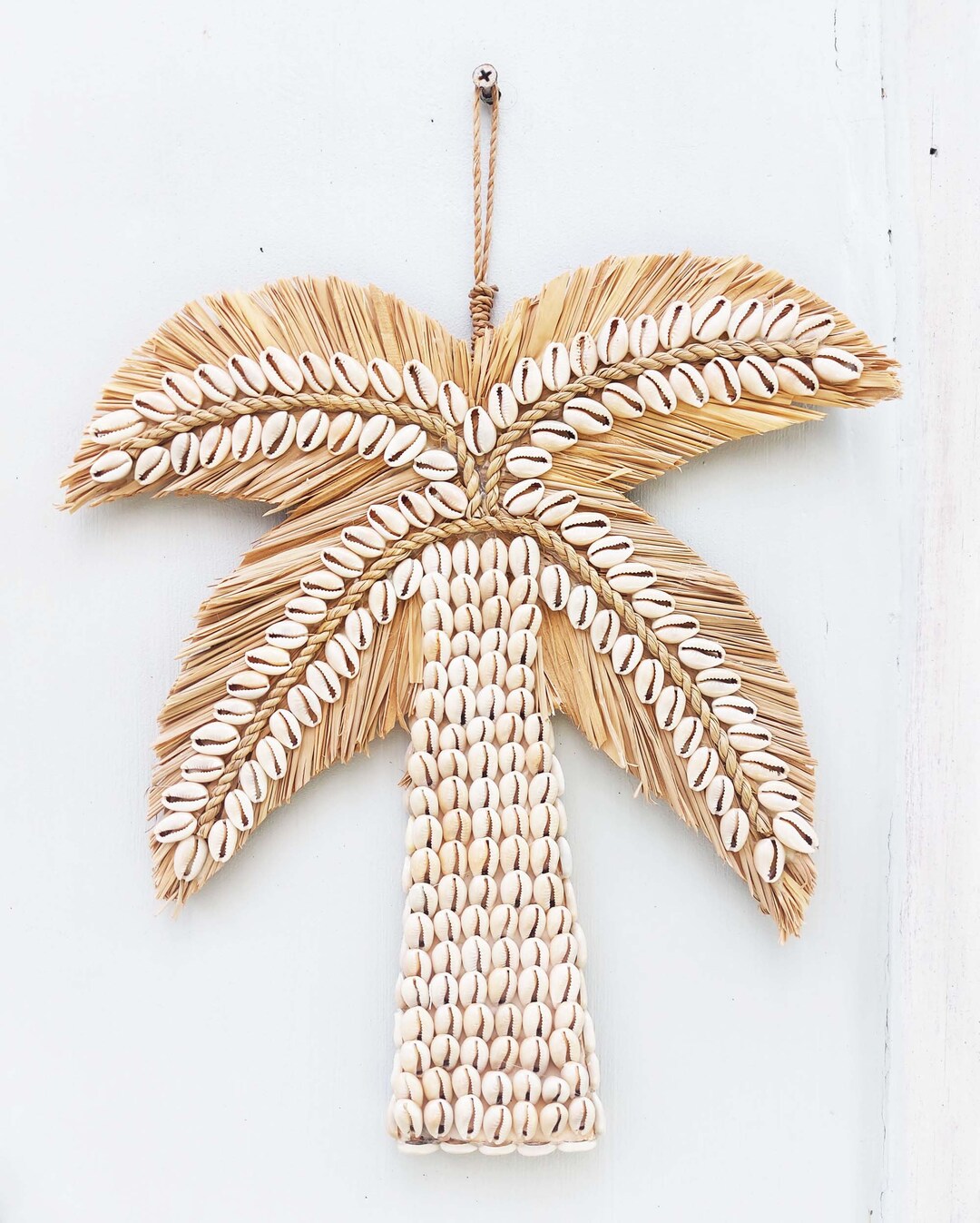 Palm Trees Nursery Decor, Palm Trees Wall Hanging, Shells Wall Art, Sea