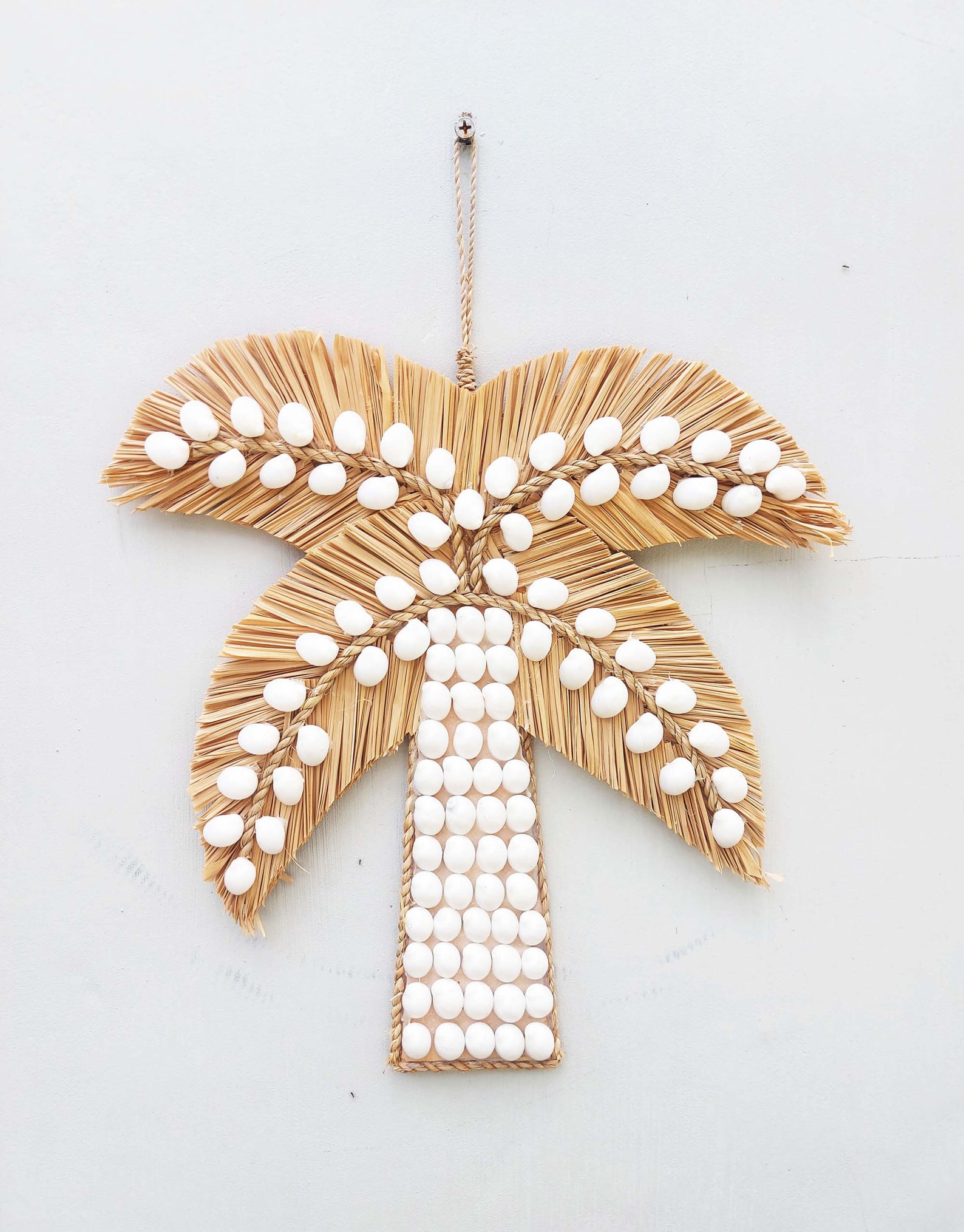 Palm Trees Nursery Decor, Palm Trees Wall Hanging, Shells Wall Art, Sea