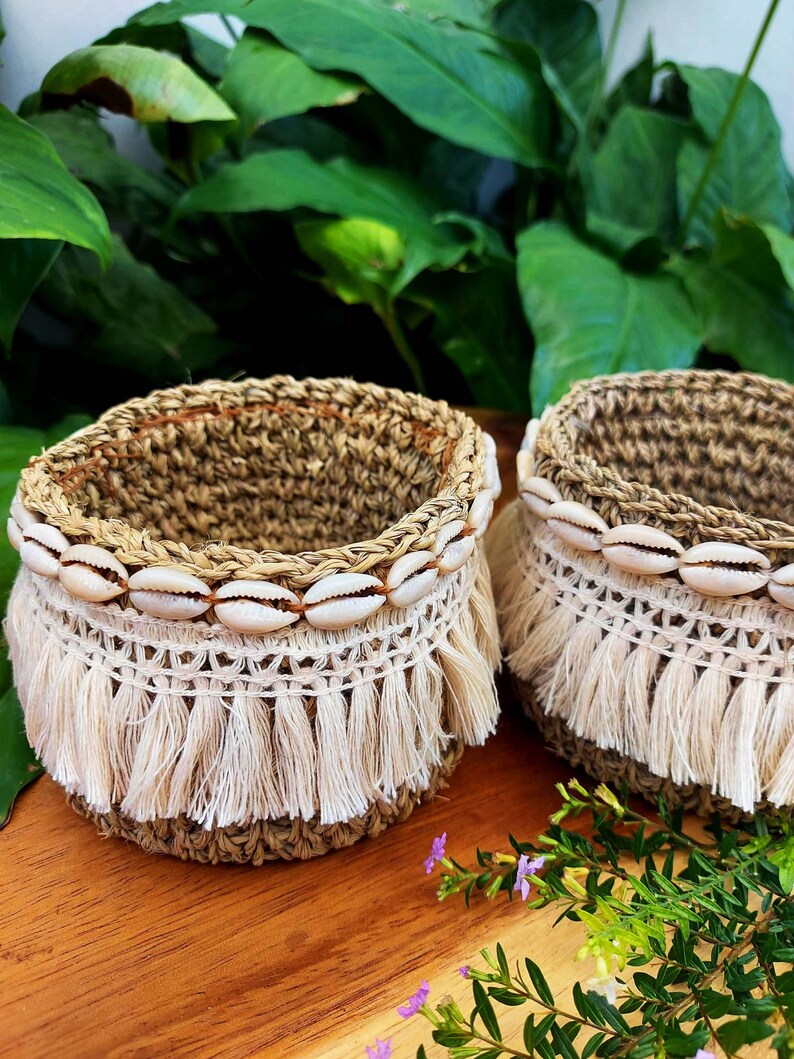 Small Basket for Keys Small Storage Basket Natural Seagrass Etsy