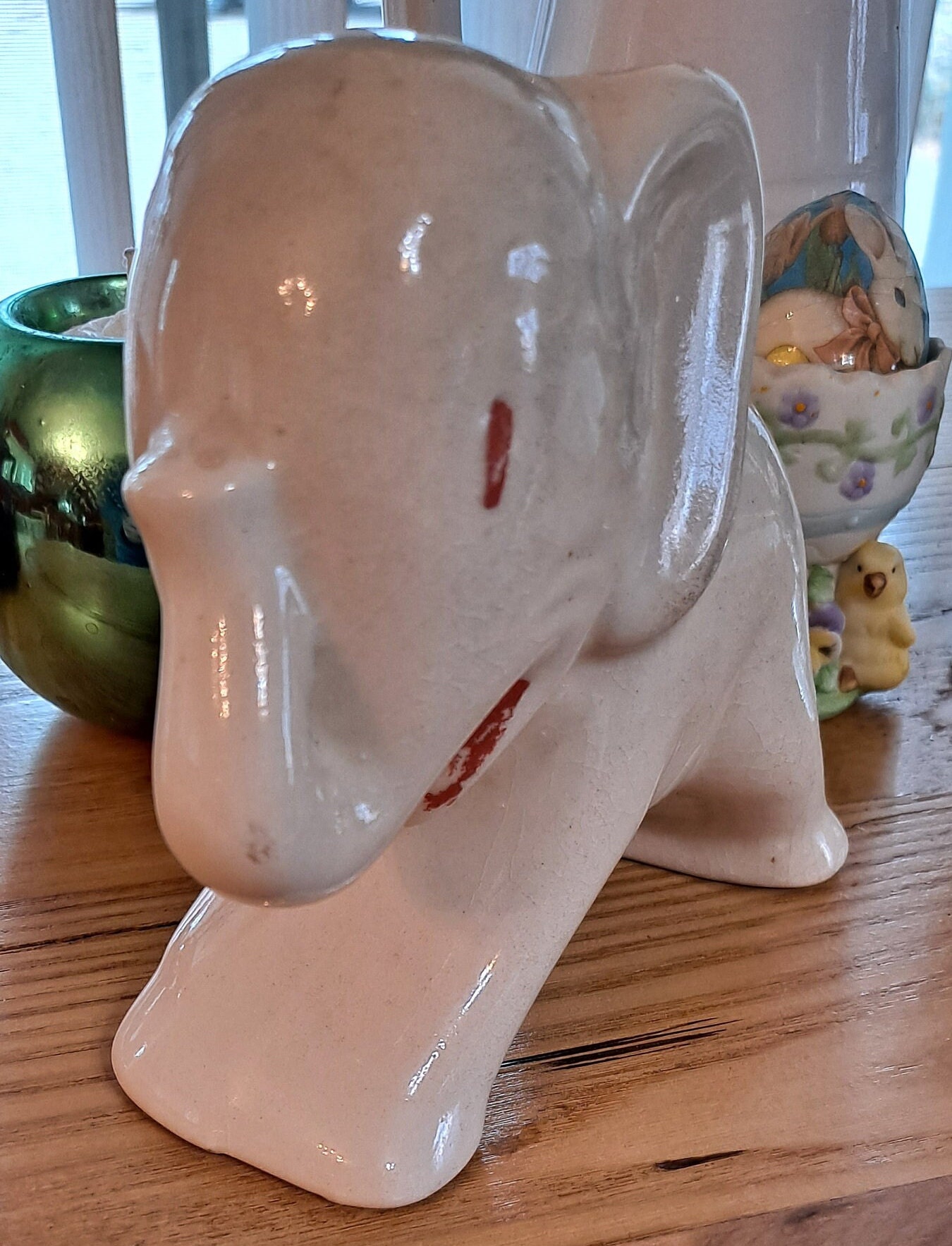 Antique Vintage Elephant Planter 1940's Etsy