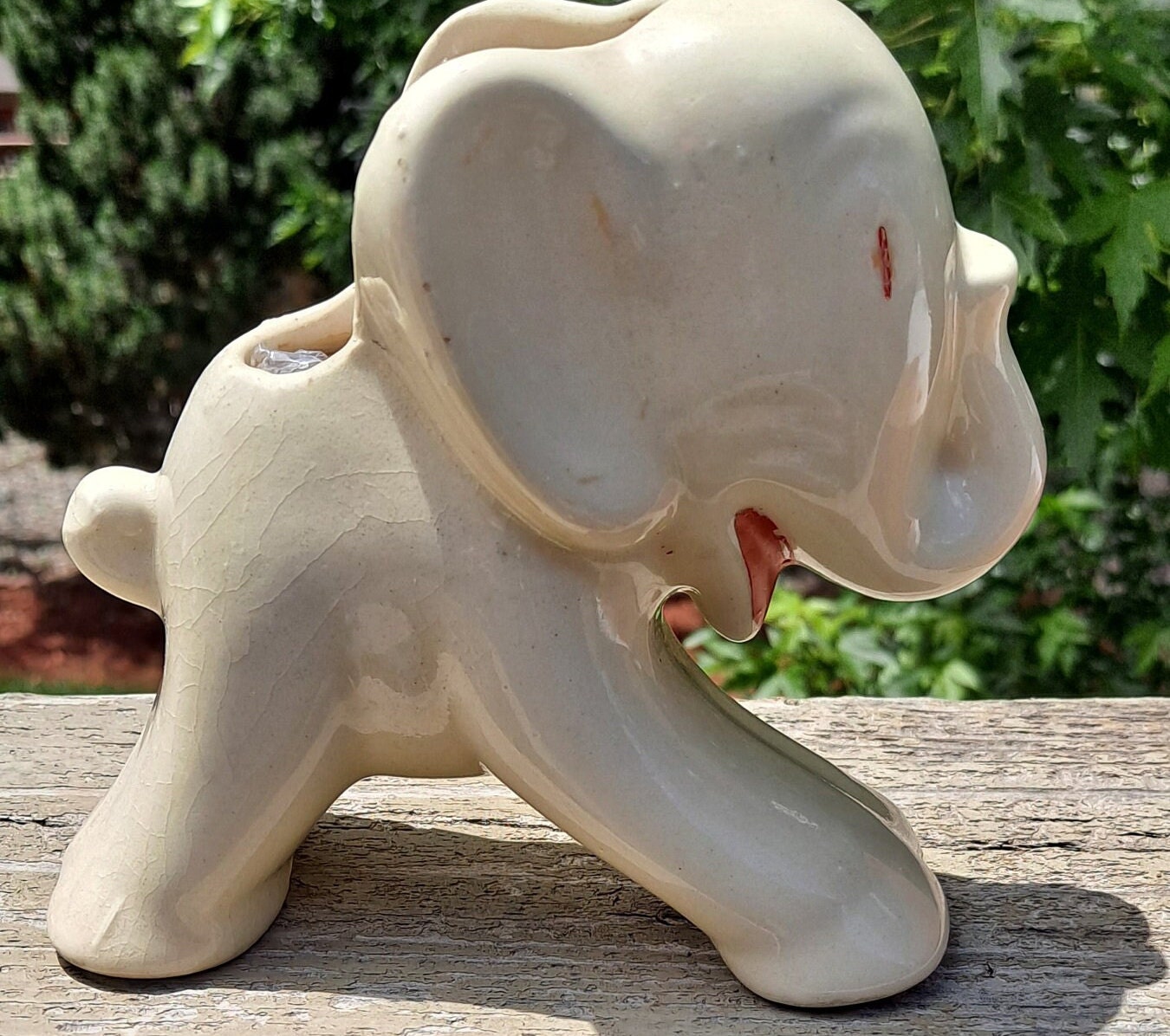 Antique Vintage Elephant Planter 1940's Etsy