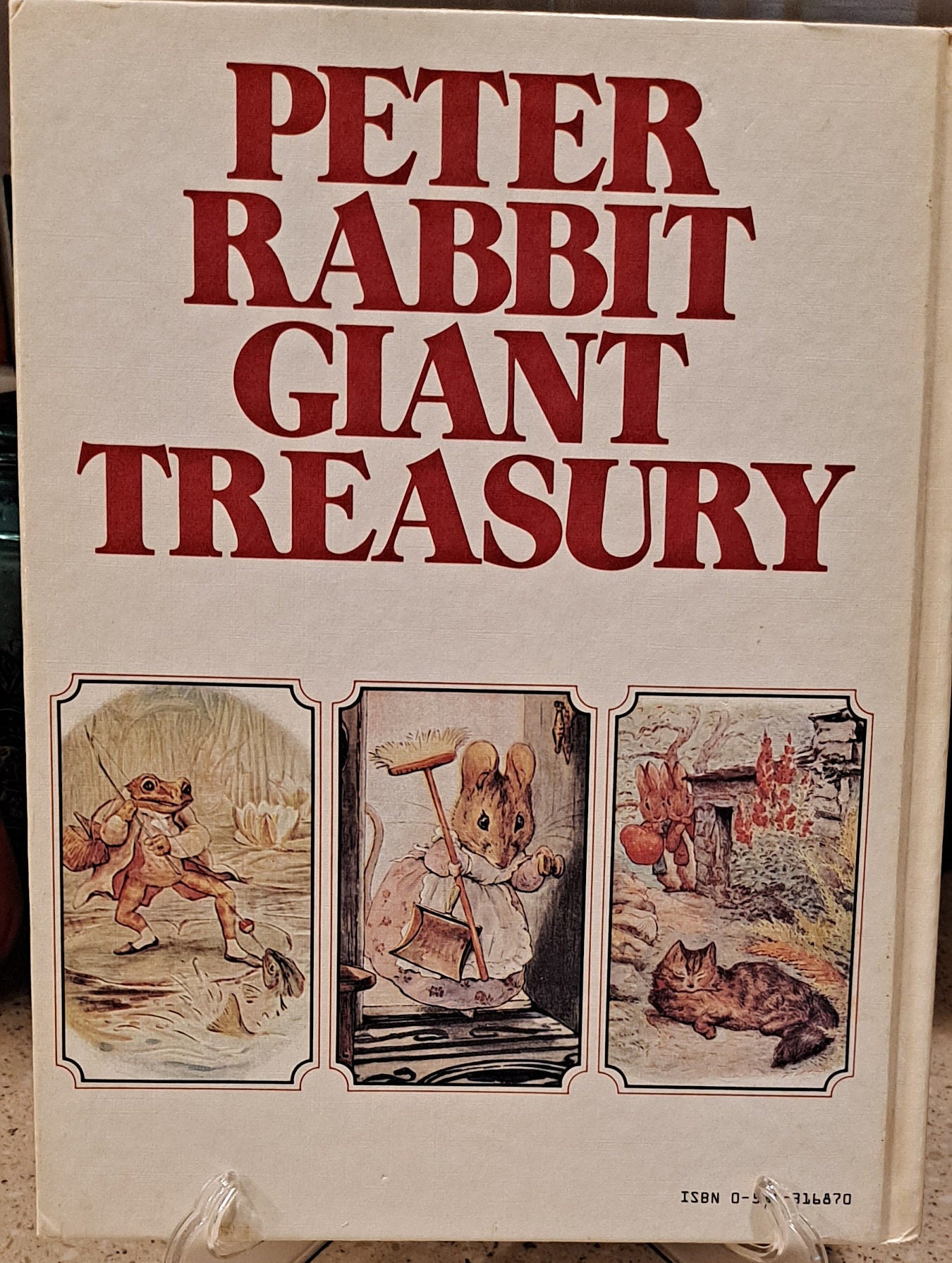 Peter Rabbit Giant Treasury by Beatrix Potter Published by - Etsy