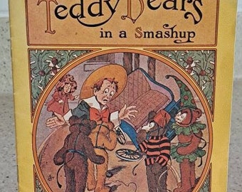 Vintage 1988 Jane Hissey 'teddy Bear Tales' Hardback Book