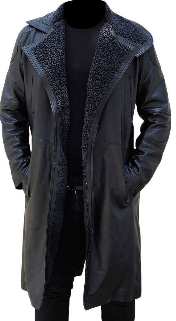 Ryan Gosling's Blade Runner 2049 Trench Coat Black - Etsy Singapore