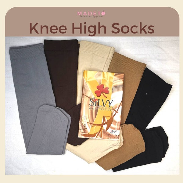 Silvy Knee High Socks | Opaque Socks | Famous socks from Egypt