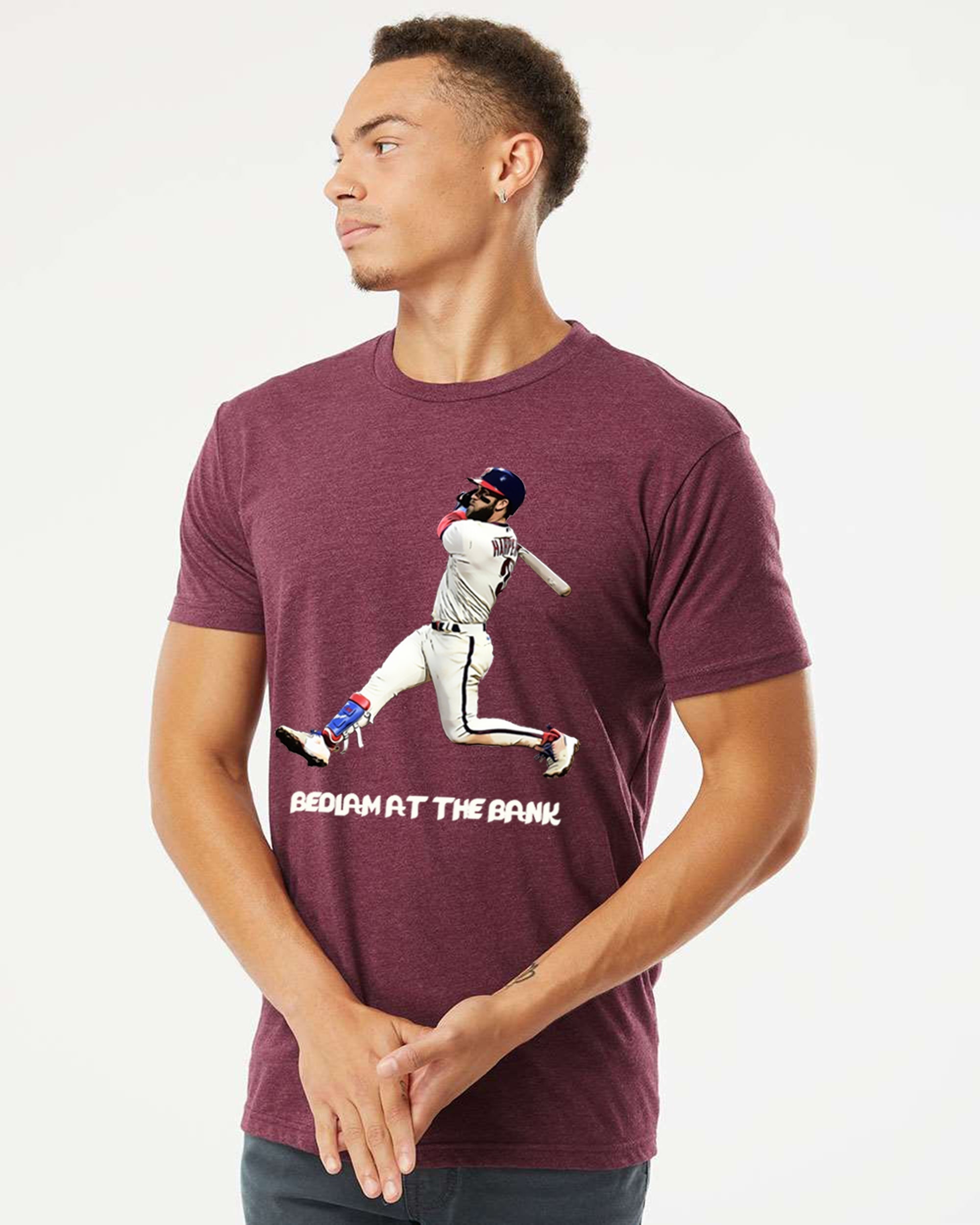 Discover Bryce Harper Phillies "Bedlam at the Bank" Tee