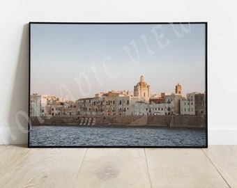 Trapani at Sunset