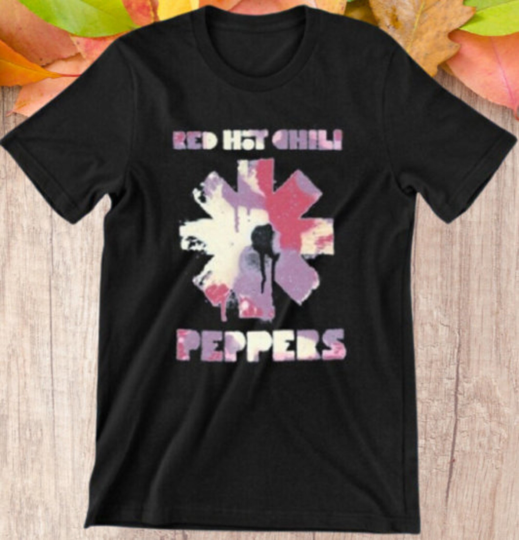 Red Hot Chili Peppers Shirt, Red Hot Chili Peppers Paint Asterisk Vintage Shirt