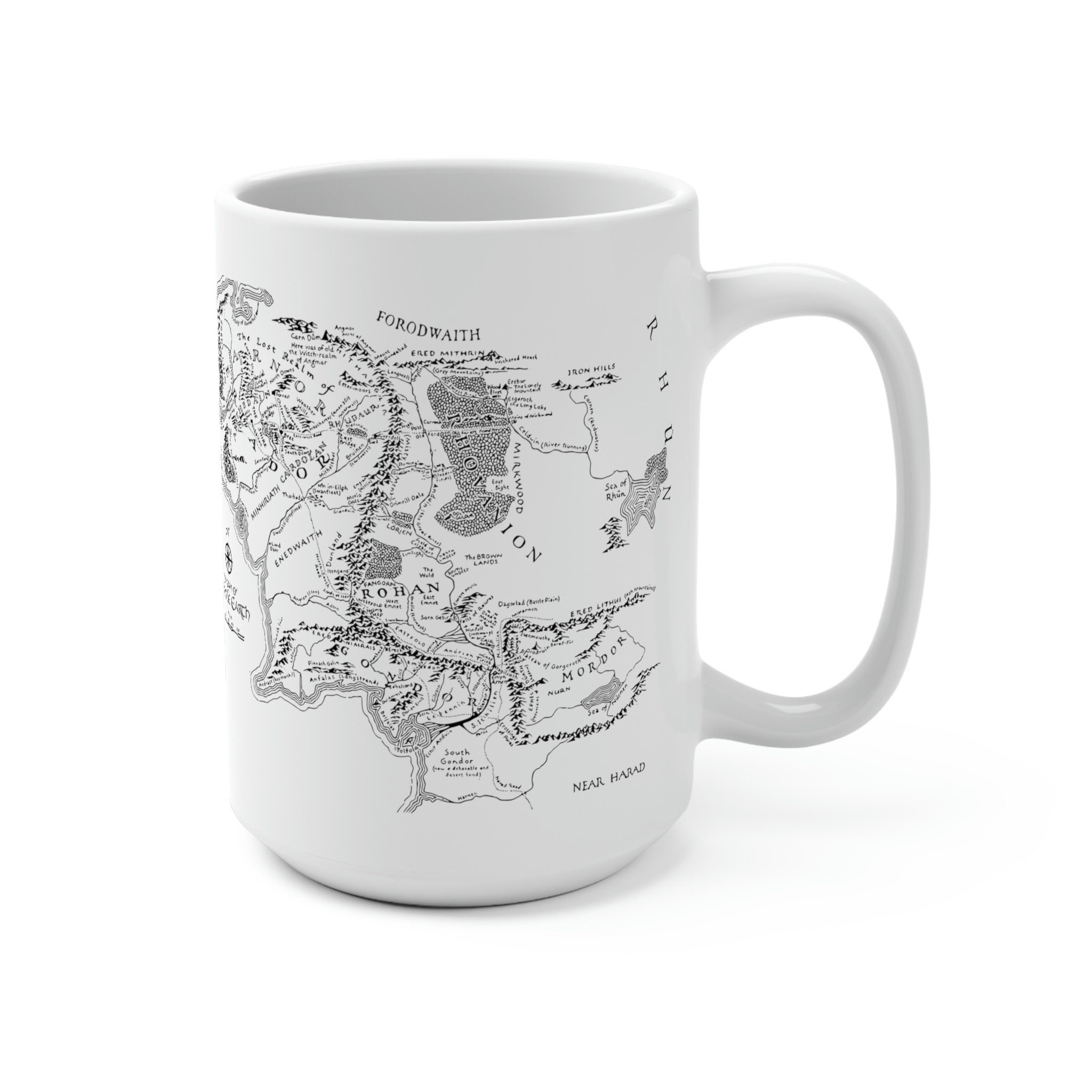 Second Breakfast Club Coffee Mug, Hobbit, LOTR, Gifts for Geeks