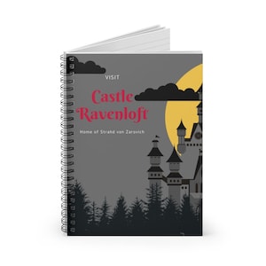 Castle Ravenloft | Curse of Strahd | Spiral Notebook - Ruled Line