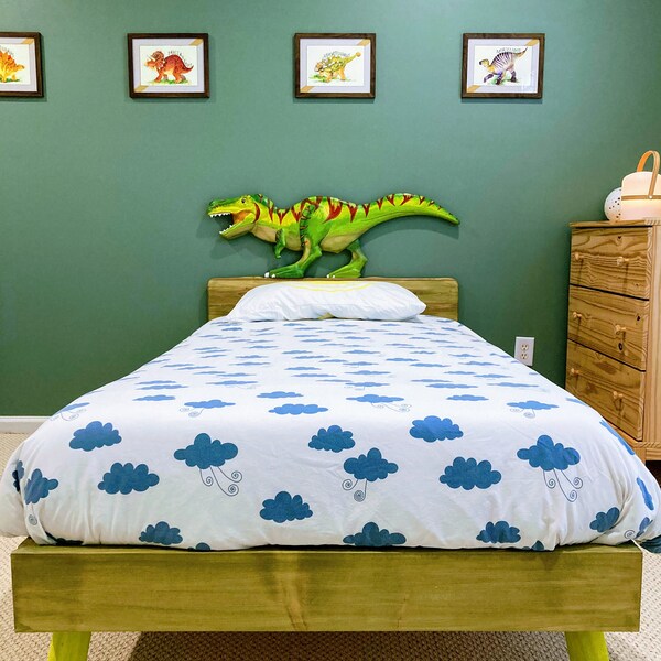 Dinosaur Bed Frame Etsy
