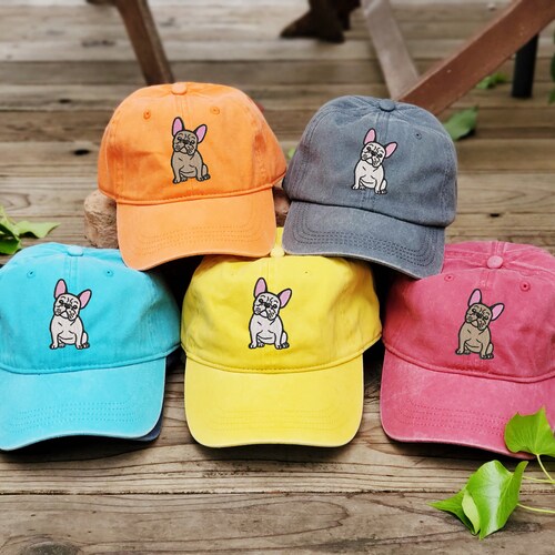 French Bulldog Dad Hat / Frenchie Baseball Hat / Frenchie Mom Etsy