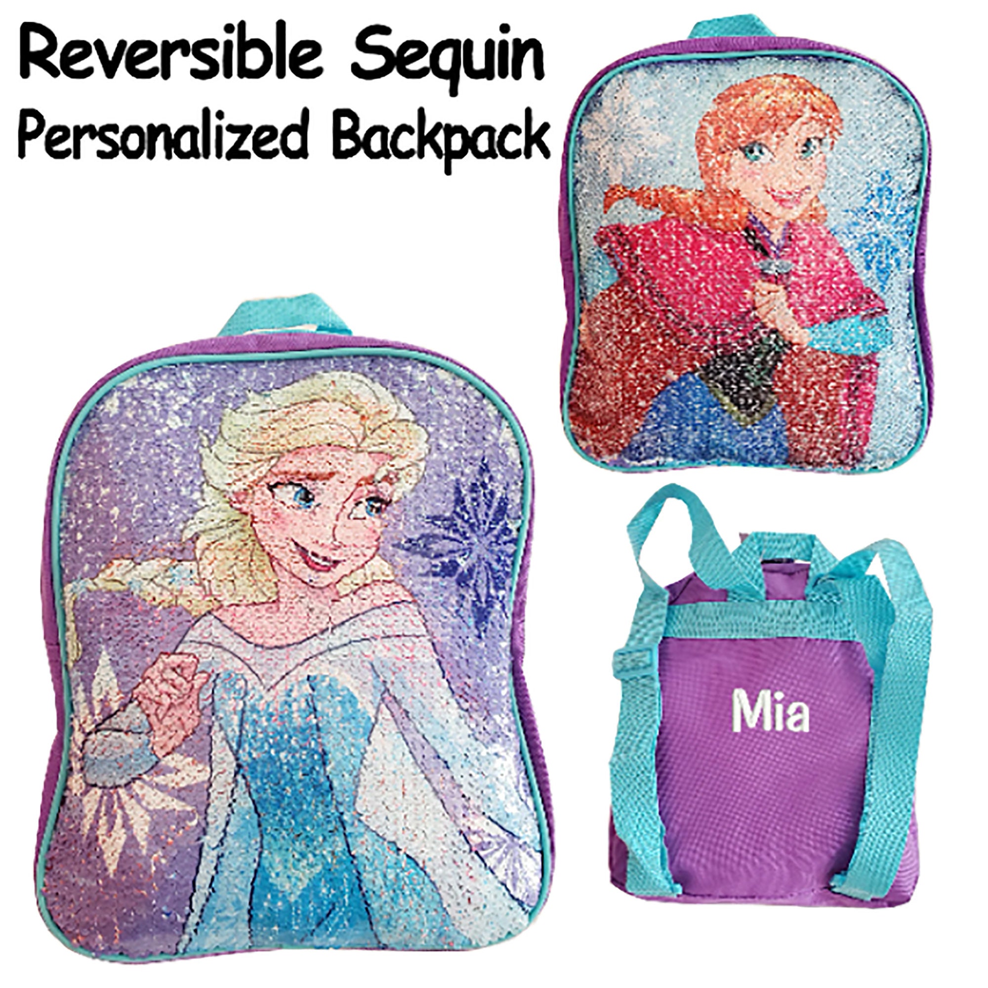 frozen backpack personalized