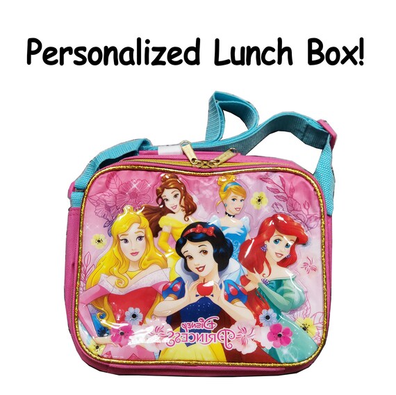 Insulated Disney Princesses Lunch Box / Ariel Snow White Etsy